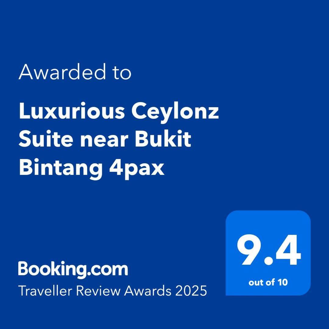 Luxurious Ceylonz Suite Near Bukit Bintang 4Pax Kuala Lumpur Dış mekan fotoğraf